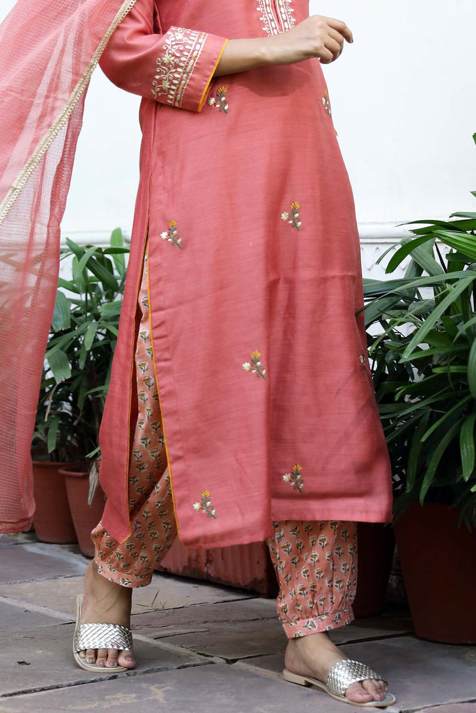 Long Straight Pants Style Pakistani Salwar kameez Shawl Georgette Muslim  Arab Muslim Women 8172 (Pink): Buy Online at Best Price in UAE - Amazon.ae